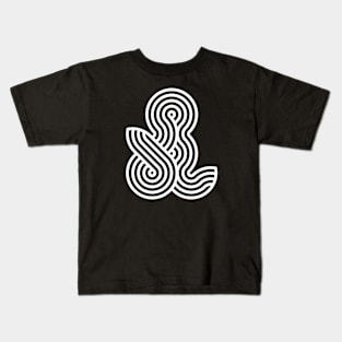Abstract Infinite Curve Kids T-Shirt